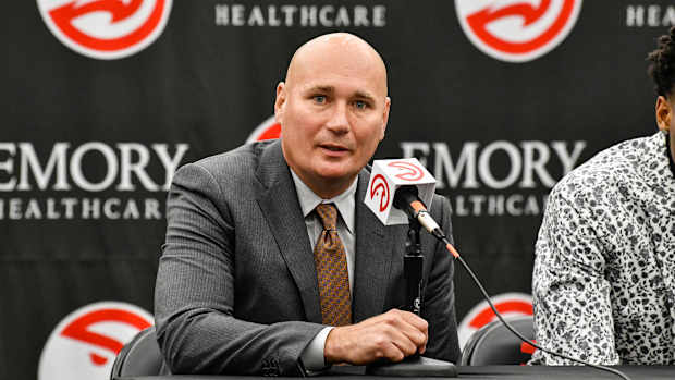 Atlanta Hawks general manager Travis Schlenk discussed Cam Reddish trade on January 14, 2022.